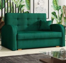Schlafsofa Kiano Gold II Sofa Couch Schlaffunktion Bettkasten Polstersofa