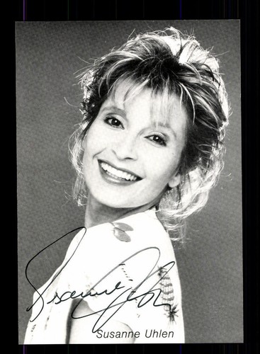 Susanne uhlen autogrammkarte - susanne,