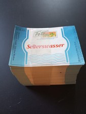 500 Getränke Etiketten Selterswasser DDR/1990er
