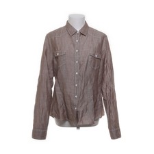 Flash Woman, Hemd, Größe: L, Braun, Leinen, Damen #I7D
