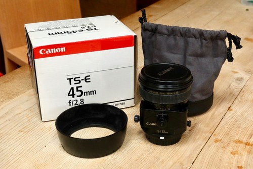 Canon 45mm 8 ts - ef, f/2.8
