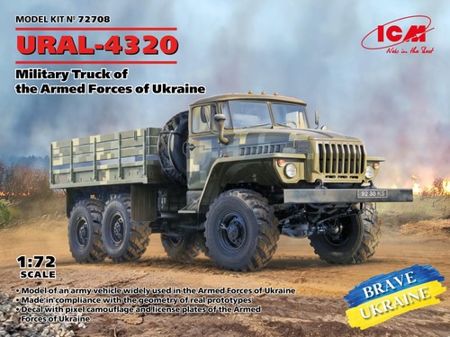Icm kit ural 4320 - 1:72,
