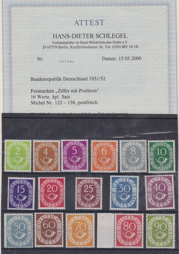 Brd 123 postfrisch - 123-38,