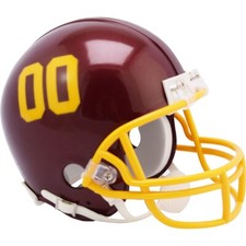 NFL Mini Helm Washington Commanders Football Team Redskins 00 VSR4 Riddell