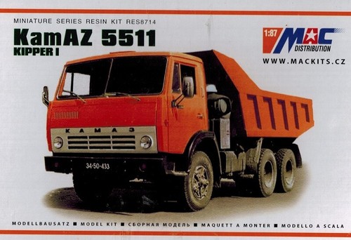 Mac 8714 kamaz - kipper, i