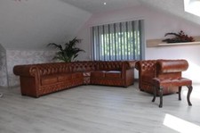 Chesterfield Eck- Garnitur