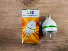 LED Discobeleuchtung – Farbwechsellampe mit Rotation E27 Partylicht