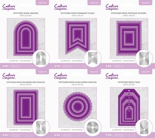 Crafters companion stitched - -,