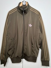 ADIDAS FIREBIRD ORIGINALS OG TT Tracktop Jacke Braun Hellbraun XL Retro Vintage