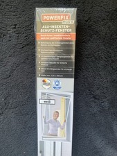°° ALU INSEKTEN SCHUTZ FENSTER °° OVP ° Weiß ° ca max 130 x 150 cm °°
