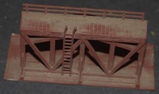 Faller Vollmer ? Arbeitsbühne Wartungsstelle für Lokomotiven usw. gebaut 1:87 H0