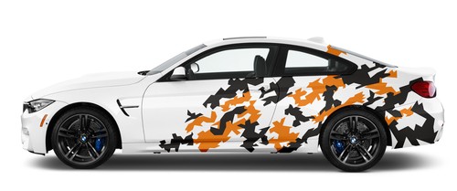 Camouflage aufkleber set - aufkleber, xxl