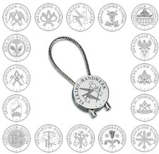 Schlüsselanhänger mit Handwerks- & Zunftmotiven - Metall - inkl. Textgravur