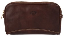 piké Kulturtasche echt Leder