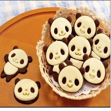  4 Pcs Keks Ausstechform Panda