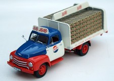 Opel Blitz 1,75t Getränkewagen Bj. 1952-1960 "Pepsi-Cola", Minichamps im M. 1:43