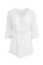 Schlupfbluse Damen Bluse