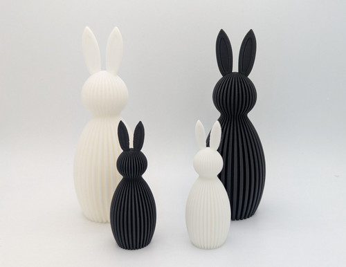 Osterhase rillen druck set - rillen, 3d-druck