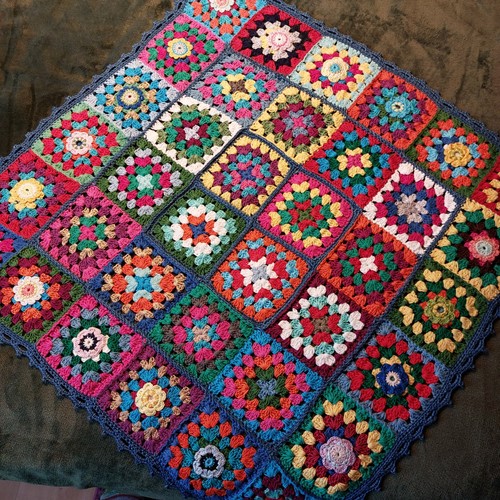 Granny square boho retro - 🌼granny,