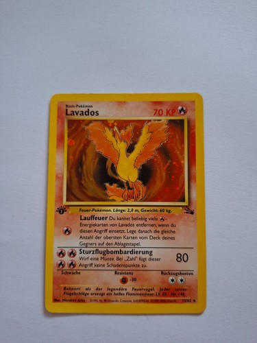 Pokémon karte lavados - -, 12/62