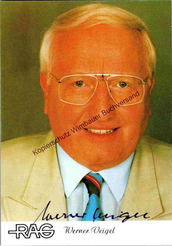 Original autogramm werner - original,