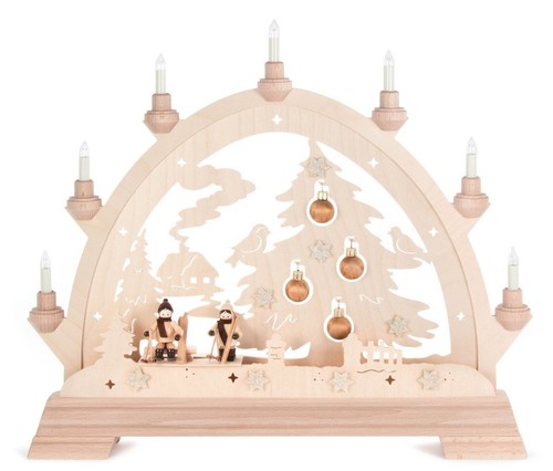 Rundbogen mit weihnachtsmotiv - mit,