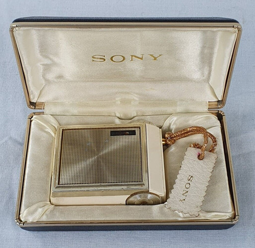 Vintage sony miniatur - sony, 1r