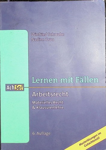 Arbeitsrecht materielles - arbeitsrecht,