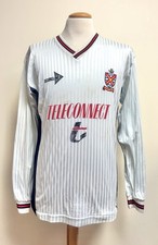 VINTAGE FULHAM 1989 MATCH WORN