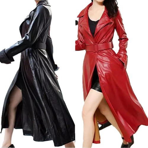 Damen trenchcoat longjacke - damen,