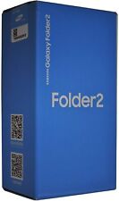 Brandneu Samsung Galaxy Folder2 SM-G1650 Dual SIM 4G 8MP Schwarz Android Original