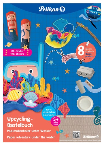 Pelikan upcycling bastelbuch - pelikan,