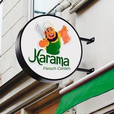 LED Leuchtkasten, Doppelseitig