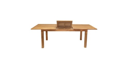 Teak ausziehtisch 240 - teak-, 240/180