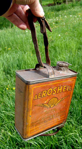Rare antike aeroshell motorrad - rare,