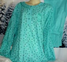 Damen Pyjama warm angerauht