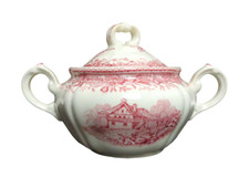 Zuckerdose Villeroy & Boch Burgenland rot 