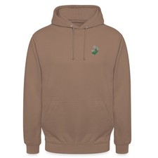 Gestickte Gänseblümchen Unisex Hoodie