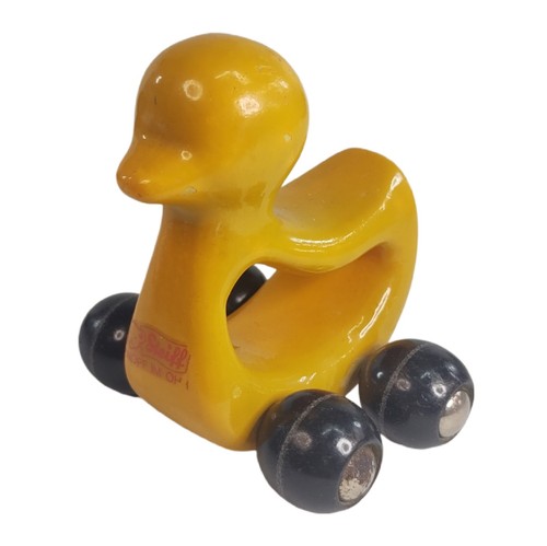 Steiff holz ente baby roll - steiff,
