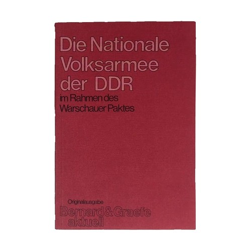 Die nationale volksarmee - die,