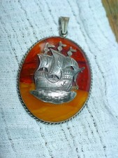 Medalion Segelschiff Bernstein