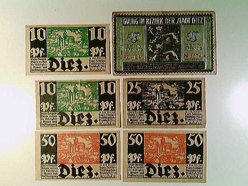 Notgeld stadt diez - diez,, 1x