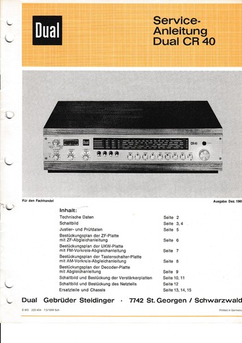 Service manual anleitung für - service,