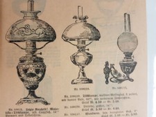 Majolika-Tischlampe 6.50 Mark