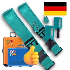 Koffergurt 3-er Set mit