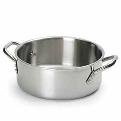 Fasa flacher kochtopf - flacher, alu-inox
