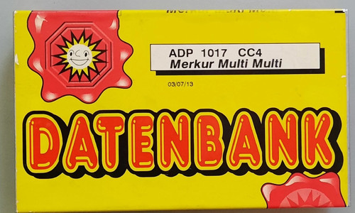 Merkur datenbank gelb incl - merkur, gelb,