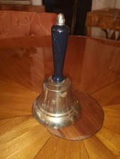 Messing Handglocke 18 cm hoch