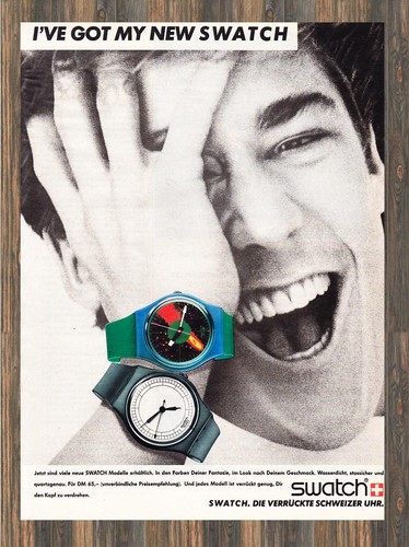 Swatch uhren reklame - uhren,