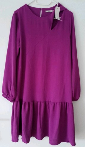 Edc esprit kleid - esprit, himbeerrot